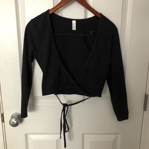 American Apparel Spandex Wrap Top